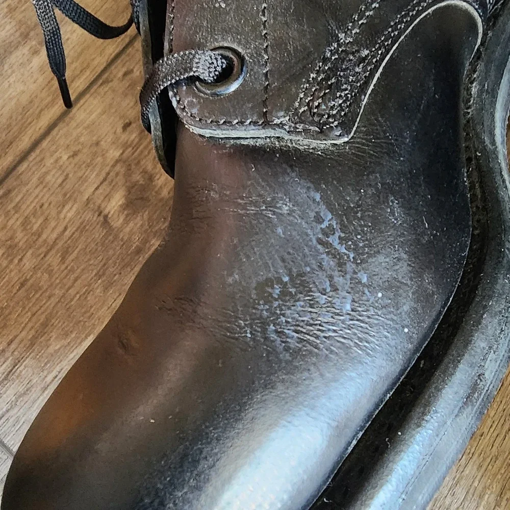 Vintage 1965 Military Paratrooper Boots Size 7.0W - Slipknot BF Goodrich USA
